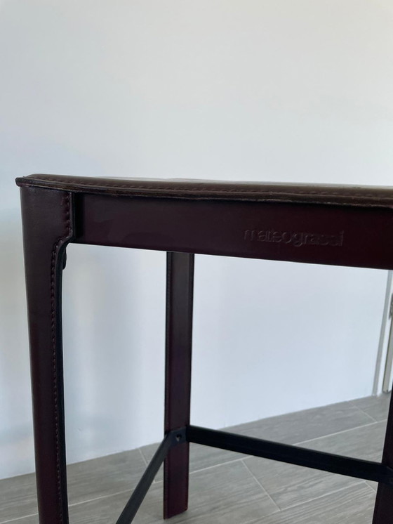 Image 1 of 4x Matteo Grassi Warmes Braun/Bordeauxrot Rindenstücke