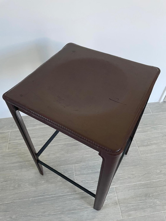 Image 1 of 4x Matteo Grassi Warmes Braun/Bordeauxrot Rindenstücke