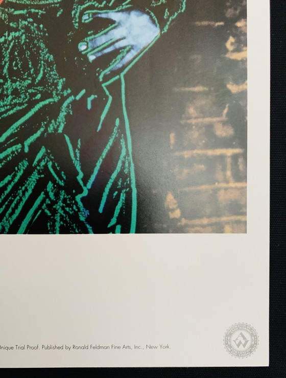 Image 1 of Andy Warhol, signiert mit Eintragung im Impressum Copyright ' The Estate And Foundation Of Andy Warhol For Publication By R