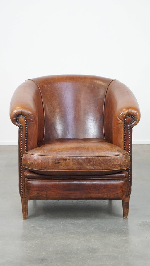 Schafsfell-Clubsessel