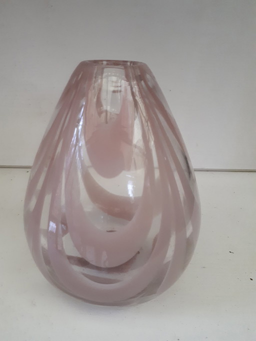 Girlande Vase lila