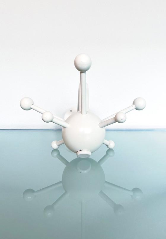 Image 1 of Weißer Vintage Ikea Osvaldo Borsani Sputnik Kleiderständer