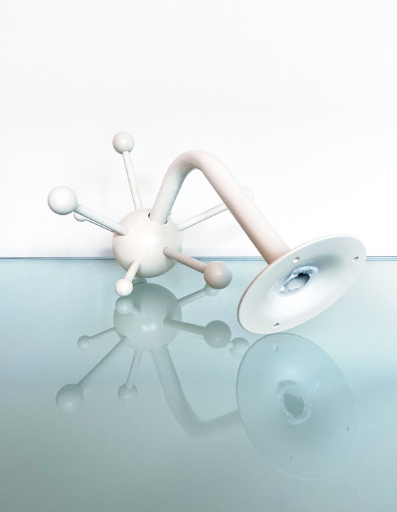 Image 1 of Weißer Vintage Ikea Osvaldo Borsani Sputnik Kleiderständer