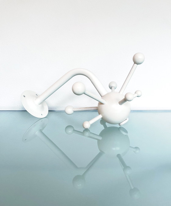 Image 1 of Weißer Vintage Ikea Osvaldo Borsani Sputnik Kleiderständer