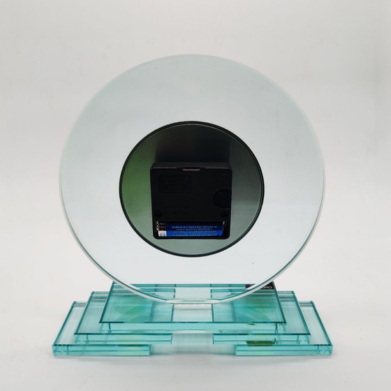 Image 1 of 1970S Kristall Tischuhr von Omodomo.