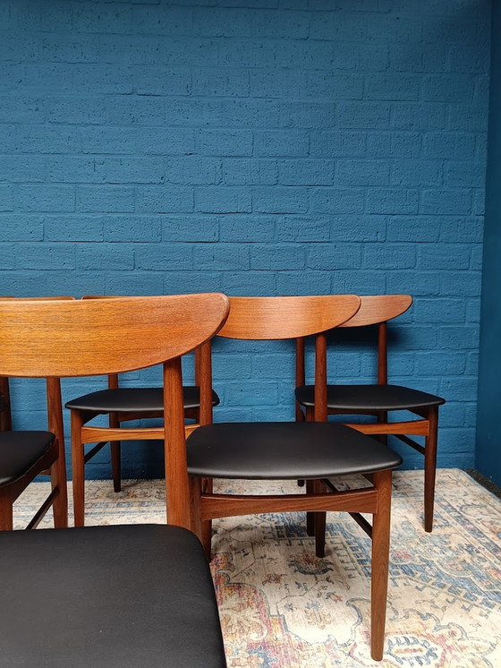 Image 1 of 6x Vintage Danish Design Stühle