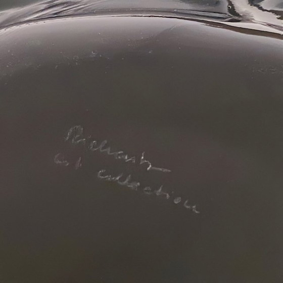 Image 1 of Vintage Richartz Art Collection Glasschale Hans Jürgen Richartz für Mathildenhütte 1970er Jahre