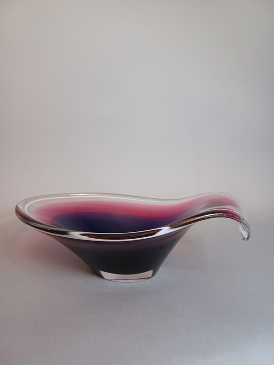 Image 1 of Paul Kedelv Flygsfors Coquille Teller Kristall