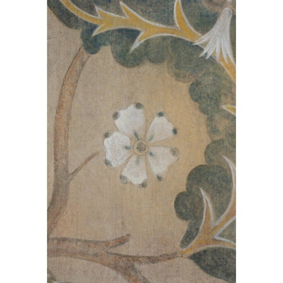 Image 1 of Vintage gemalt Leinwand Sittiche