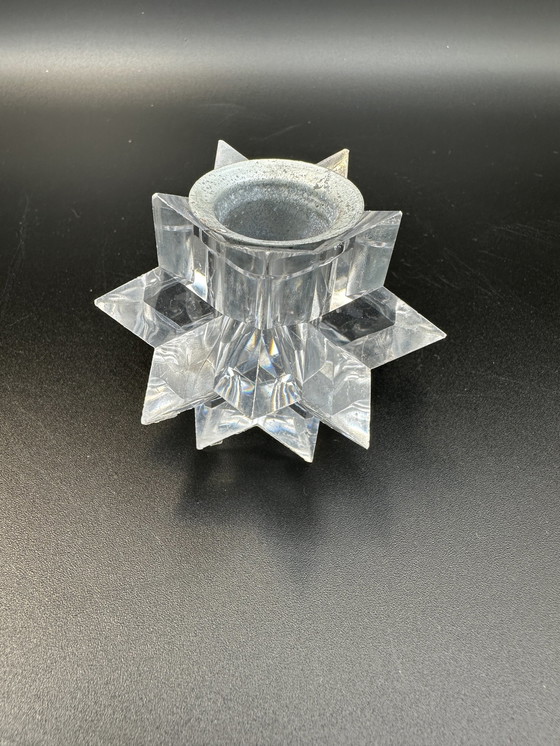 Image 1 of 4 X Mid Century Lucite Kerzenleuchter Set