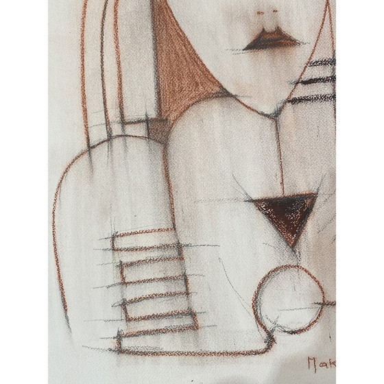 Image 1 of Vintage-Blutbild von André Ferrand, 1999