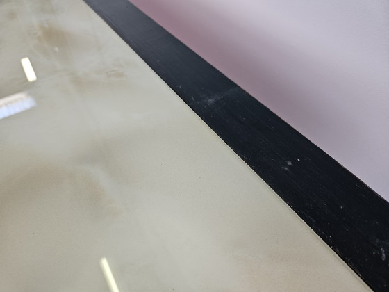 Image 1 of 1960S Schlafzimmer Kommode mit sechs Schubladen und Glasplatte