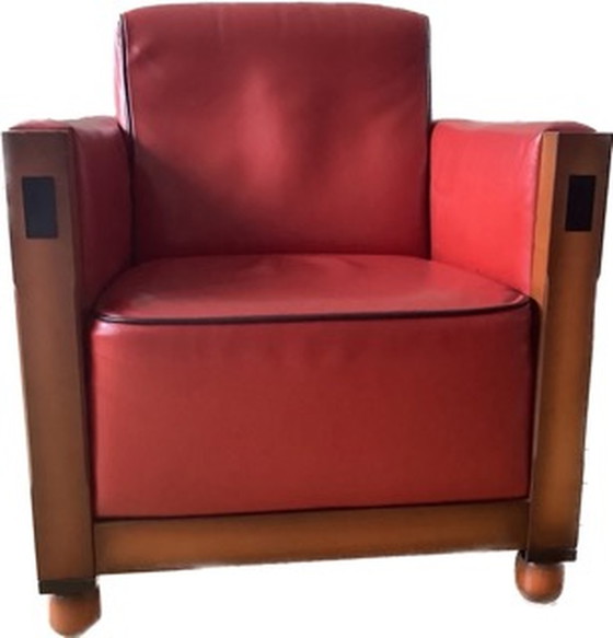 Image 1 of 2x Art-Deco-Sessel + passender Tisch