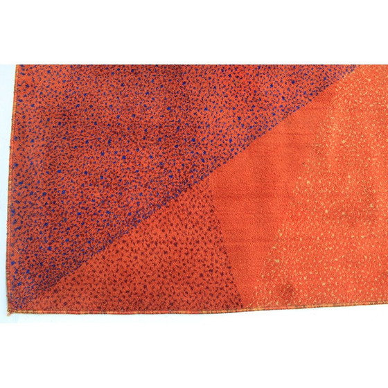 Image 1 of Geometrischer Wollteppich, 1970
