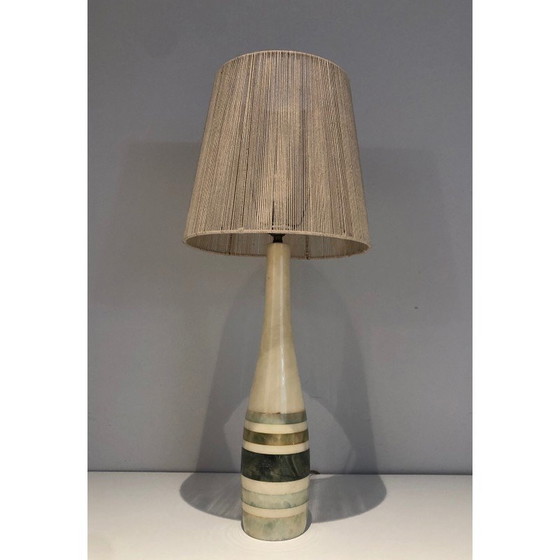 Image 1 of Alte Marmorlampe, 1970