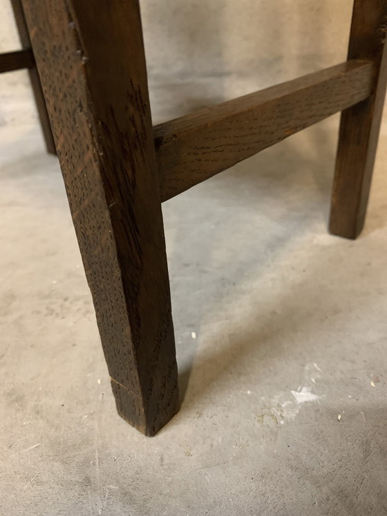 Image 1 of Antiker Eichenzeitschriftenständer / Zeitungsständer