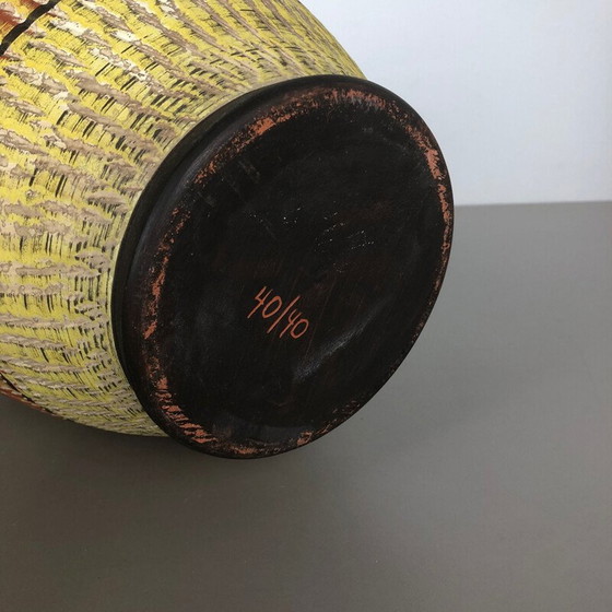 Image 1 of Vintage Keramik Bodenvase von Zöller und Born, Deutschland 1950