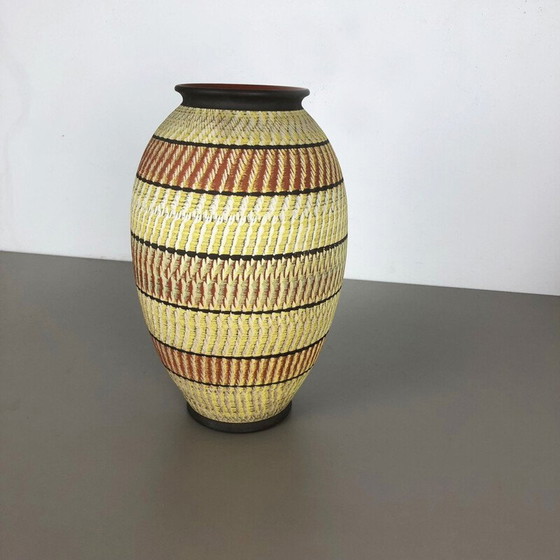 Image 1 of Vintage Keramik Bodenvase von Zöller und Born, Deutschland 1950