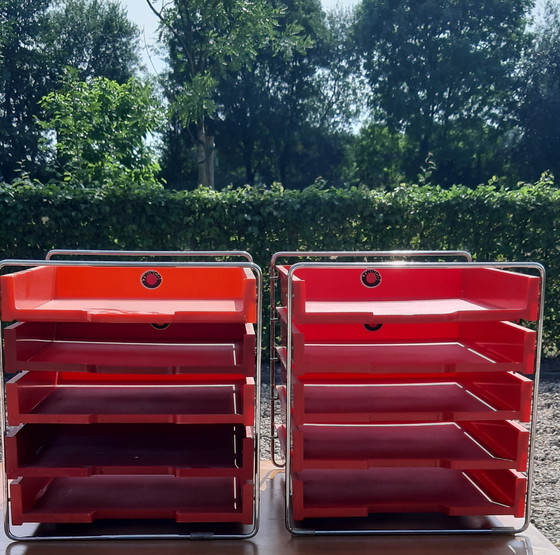 Image 1 of Karl Dittert für Zwingo Mid-Century Zeitschriftenständer