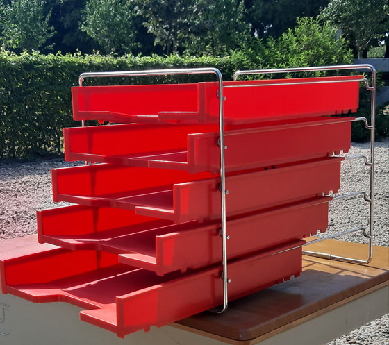 Image 1 of Karl Dittert für Zwingo Mid-Century Zeitschriftenständer