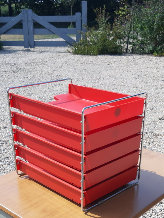 Image 1 of Karl Dittert für Zwingo Mid-Century Zeitschriftenständer