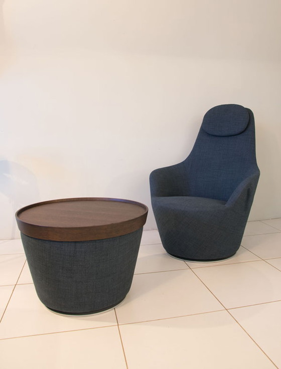 Image 1 of Harbor B&B Italia Drehsessel mit Ottomane