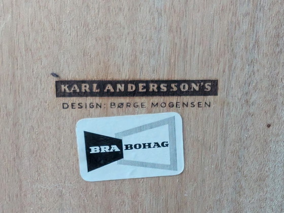 Image 1 of Bücherregal aus Eichenholz, Design von Borge Mogensen, Karl Andersson