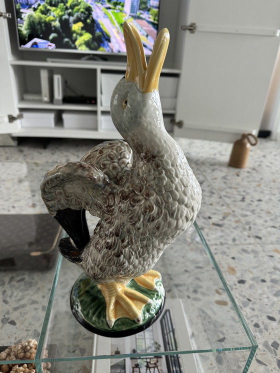 Image 1 of Weißer Morris Duck Krug Bordallo Pinheiro