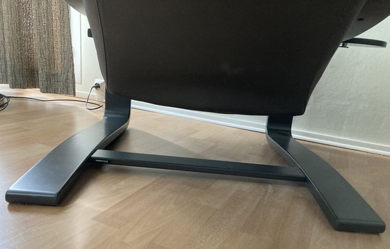 Image 1 of Roche Bobois Sessel Royal Leder Samoa Taupe