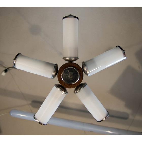 Image 1 of Vintage Kronleuchter Bauhaus 1940s