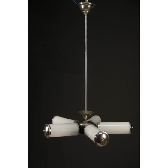 Image 1 of Vintage Kronleuchter Bauhaus 1940s