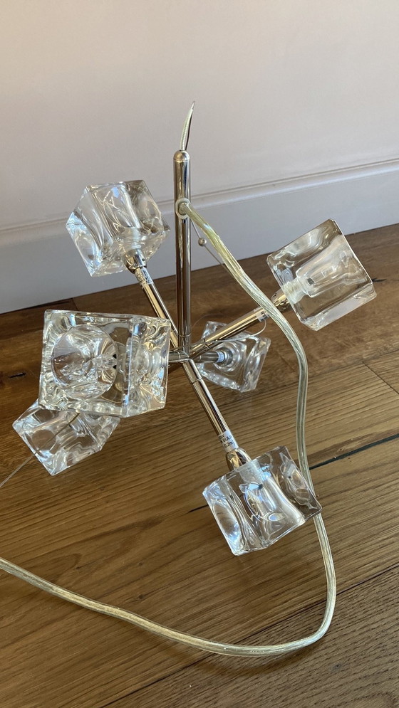 Image 1 of Vintage Ikea Isasa Eiswürfel Pendelleuchte