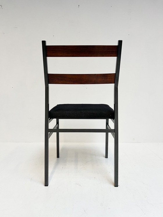 Image 1 of Pallisander Holz Esszimmerstuhl von Brabantia, 1960'S