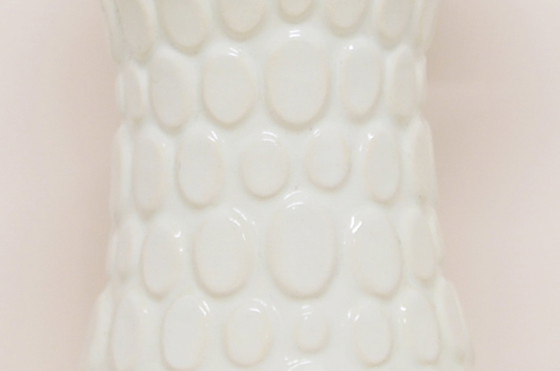 Image 1 of weiße westdeutsche Krugvase Jasba