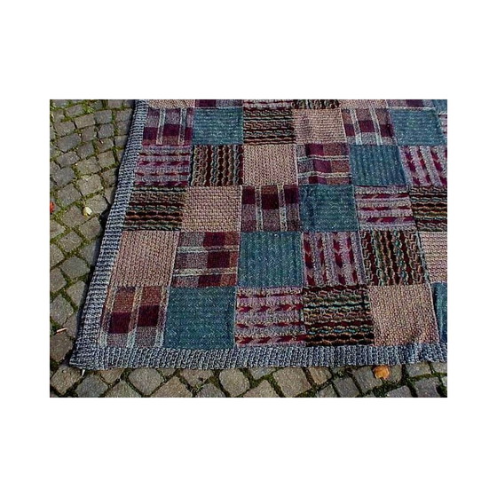 Image 1 of Arras aus der Patchwork-Serie von Ottavio Missoni für Saporiti, Italien 1970