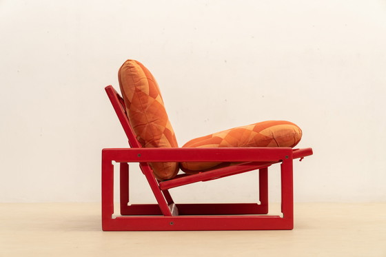 Image 1 of Paar Carlotta Longchairs Von Tobia & Afra Scarpa Für Cassina, Italien