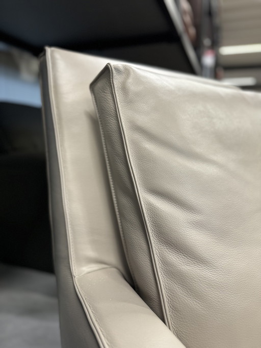Linteloo Sky Sessel Grau Leder