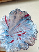 Mundgeblasene Glasblume