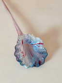 Mundgeblasene Glasblume