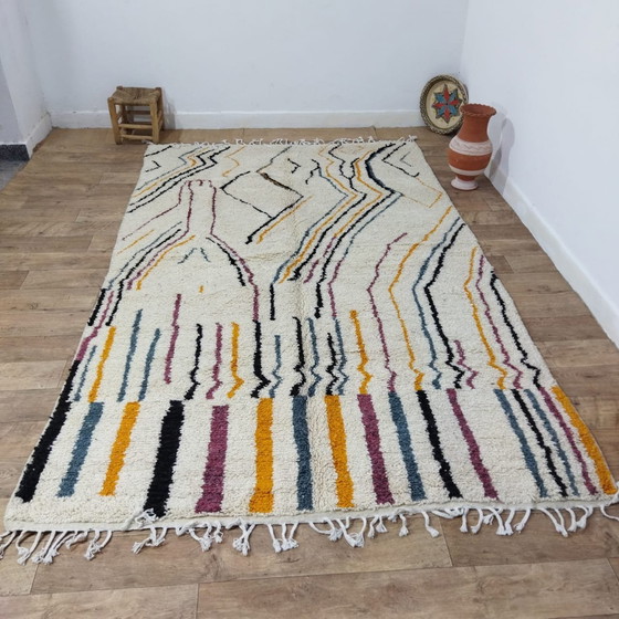 Image 1 of Handgefertigter Berberteppich Azilal - Tapis Berbère Azilal Fait Main