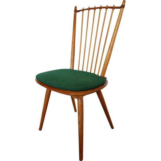 Image 1 of Vintage Esszimmerstuhl von Albert Haberer für Hermann Fleiner - 1950er Jahre