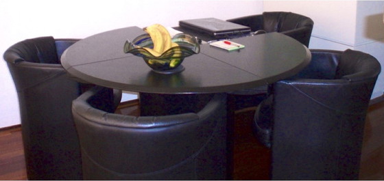 Image 1 of 4x Rolf Benz Stuhl + Tisch