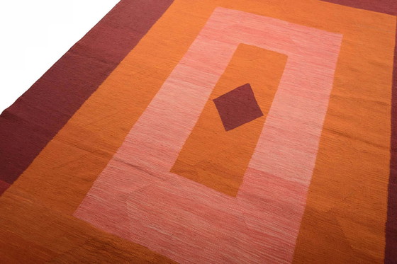 Image 1 of Handgewebter Designer Kelim – 291 X 202 Cm (Neu)