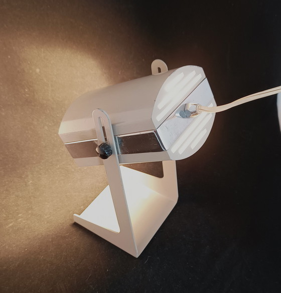 Image 1 of Industrielle Schreibtischlampe von Elma Italy aus den 1970er Jahren