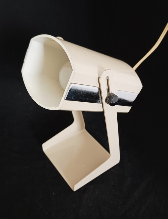 Image 1 of Industrielle Schreibtischlampe von Elma Italy aus den 1970er Jahren