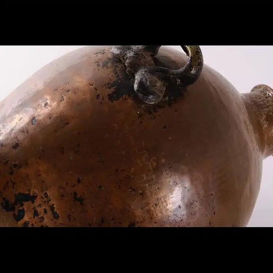 Image 1 of ANTIKE ÄGYPTISCHER BOHNENTOPF AUS KUPFER