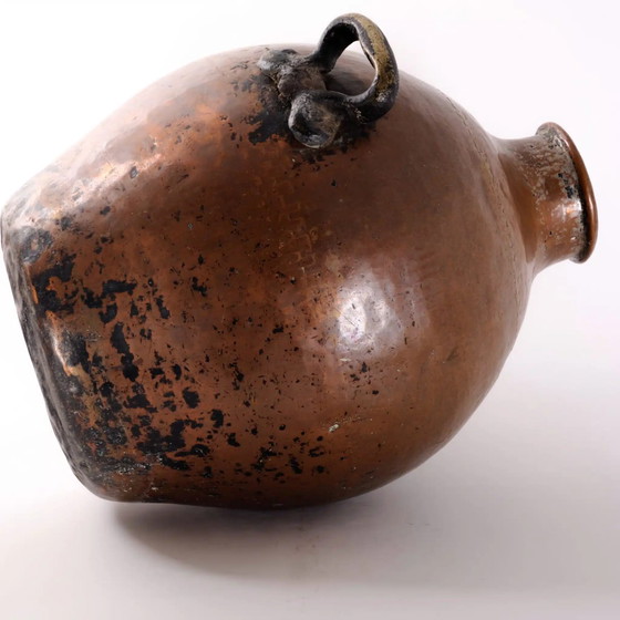 Image 1 of ANTIKE ÄGYPTISCHER BOHNENTOPF AUS KUPFER