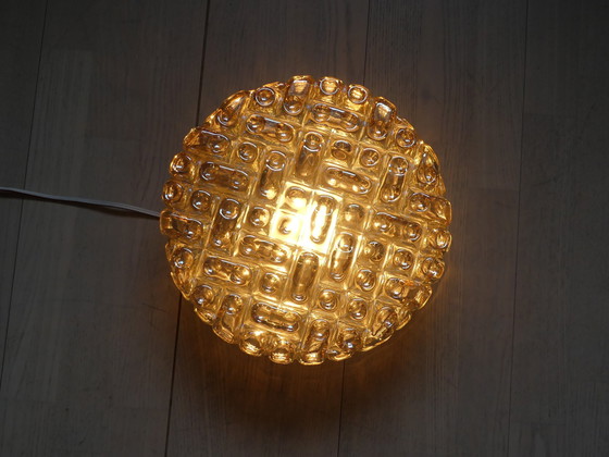 Image 1 of Deckenleuchte Wandlampe Erco Sconce Eisglas 60Er Aloys F. Gangkofner Uk1Aeb