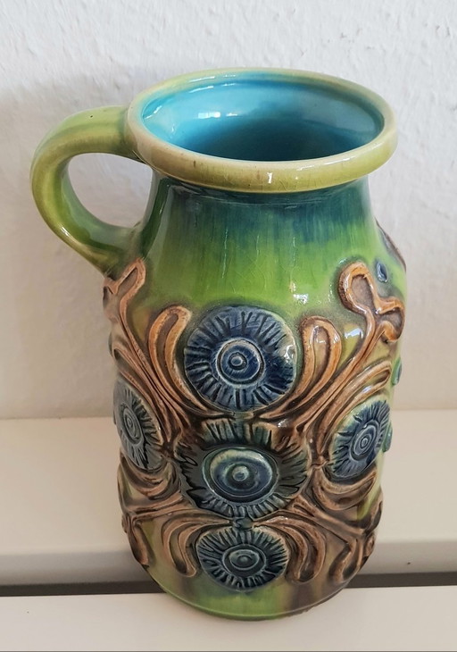 Keramikvase von Bay Keramik, 1970er Jahre