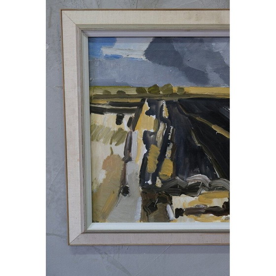 Image 1 of Alte Lithographie in Öl von Bengt Sandberg, 1960